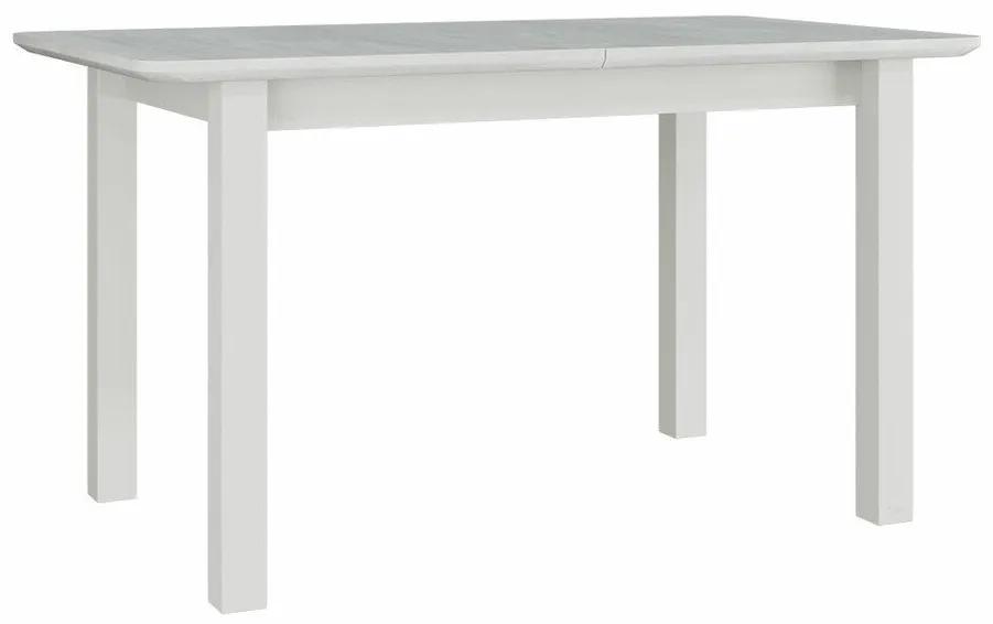 Asztal Victorville 103Fehér, 76x80x140cm, Hosszabbíthatóság, Természetes fa furnér, Fa, Részben összeszerelt