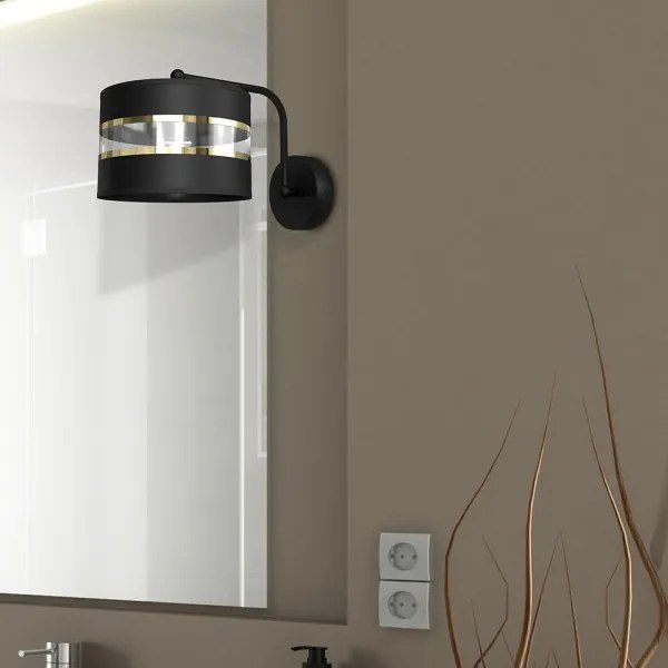 Rugalmas ULTIMO lámpa 1xE27/60W/230V fekete