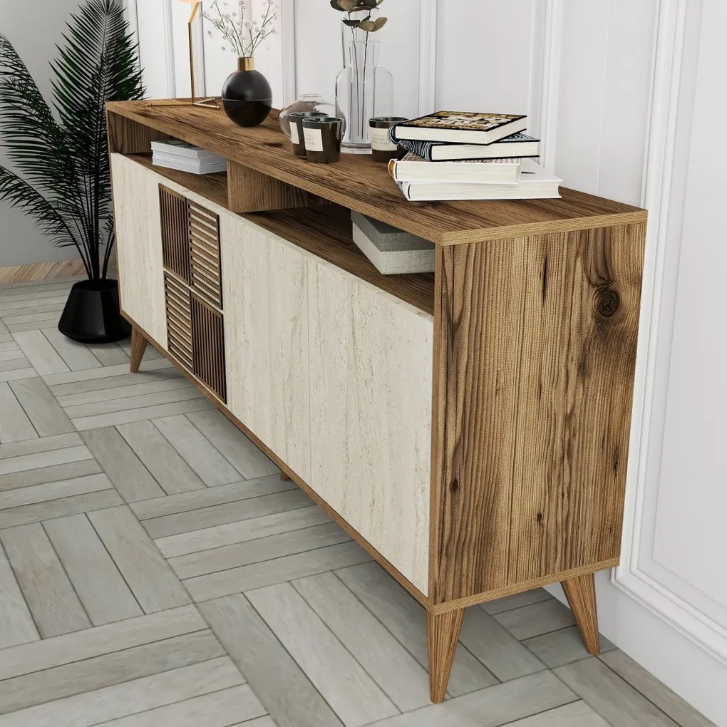 Milan - Walnut, Travertine