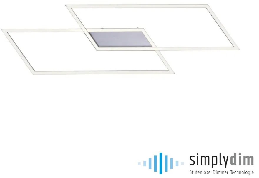 ZUMA LINE 8193-55 INIGO Modern LED Mennyezeti Lámpa Acélos LED IP20