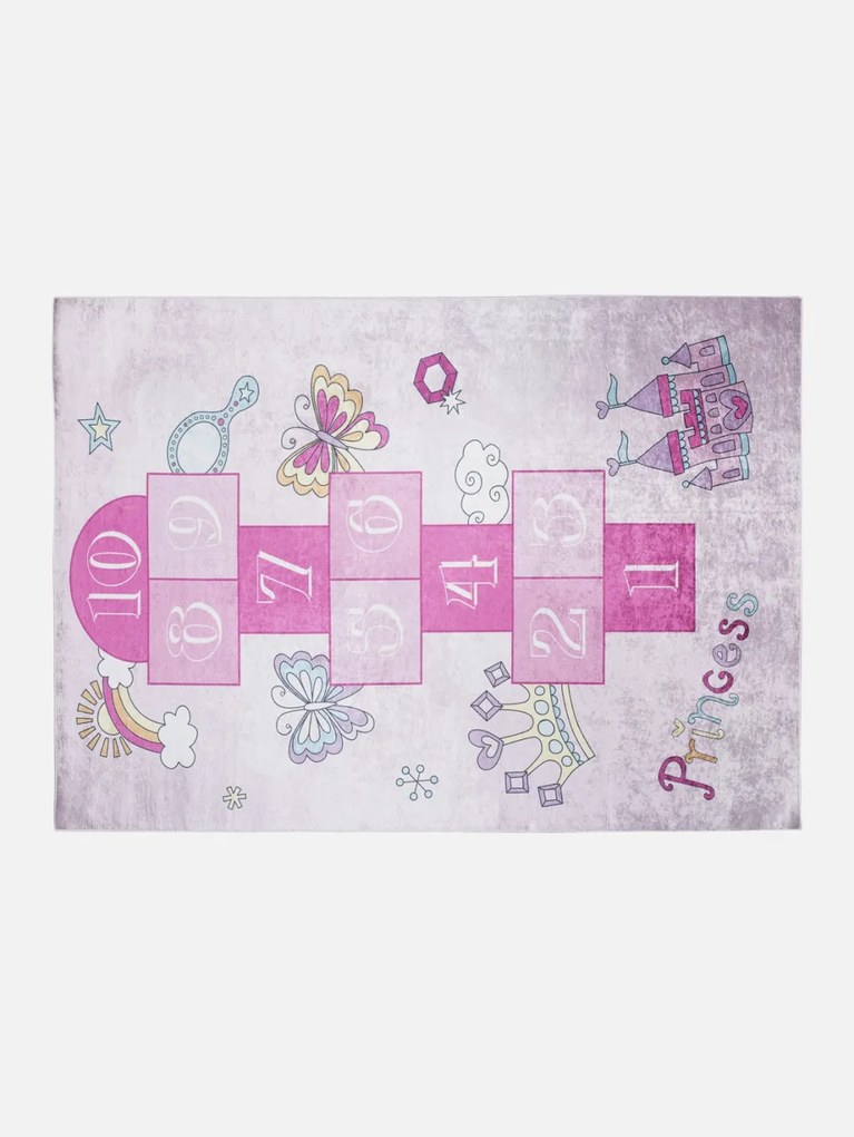 Ugróiskola mintás gyerekszőnyeg 130x180 cm