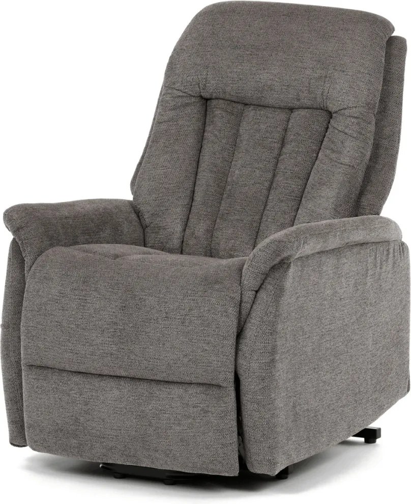 Elektromos relax fotel állítható háttámlával szürke szövet TV-Q8575 GREY2
