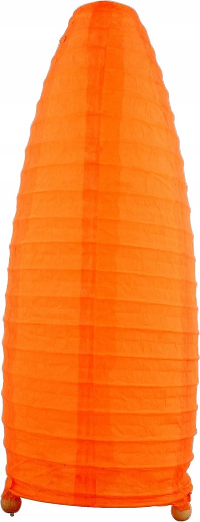 Asztali lámpa Candellux Papirusz narancssárga 40 W