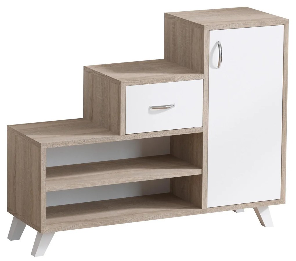 Cipősszekrény Remington (atlanti fenyő + fehér). 1088373