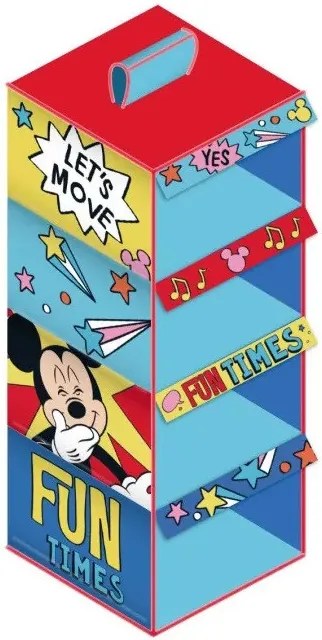 Disney Mickey függő szekrényrendező 4 részes