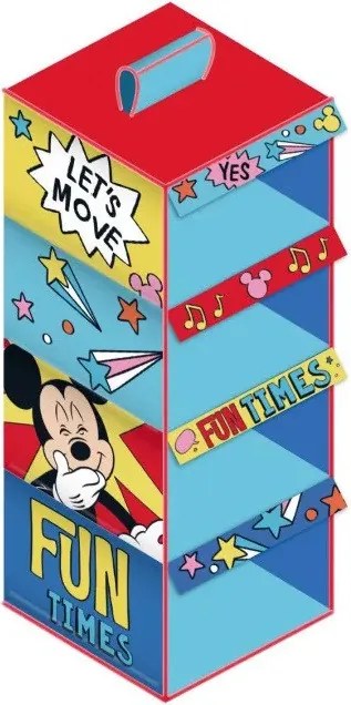 Disney Mickey Let's Move függő szekrényrendező 4 részes