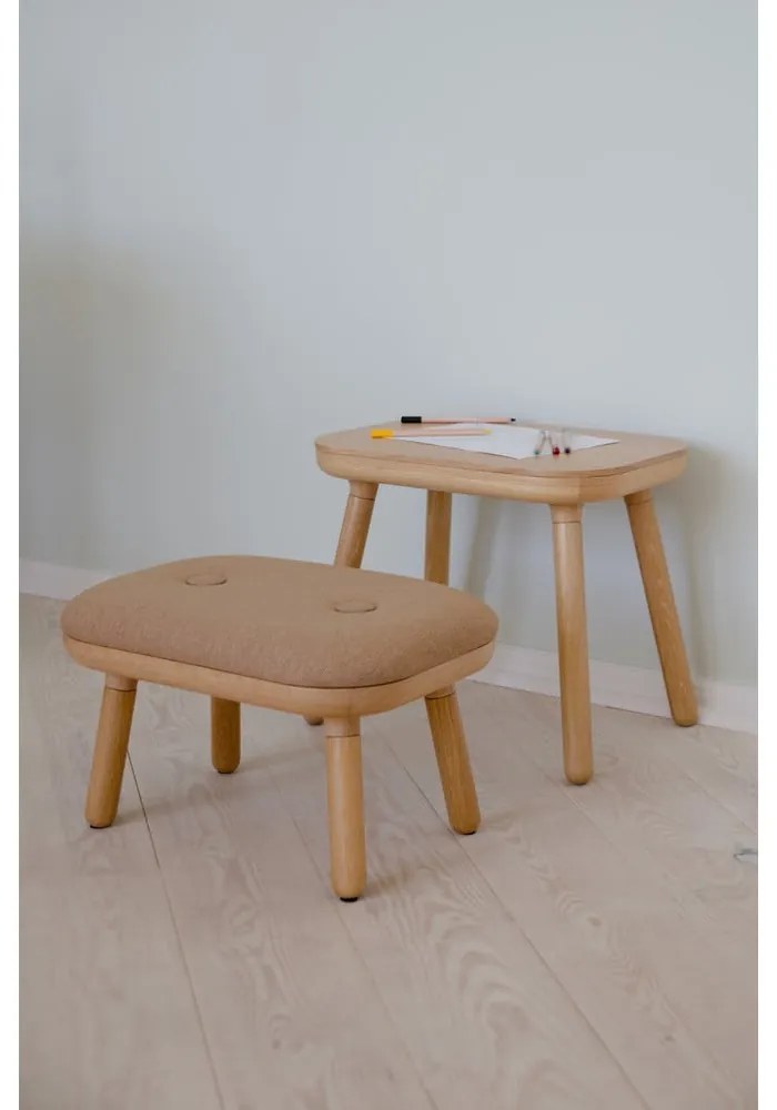 Natúr színű-világosbarna ülőke Paff Low – UMAGE