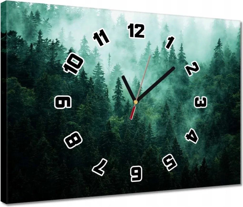 Órák 40x30 Erdő Köd Tájkép Utazás