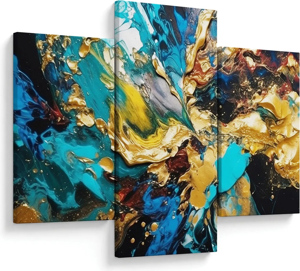 Kép - Texturált olajfestmény (90x60 cm)