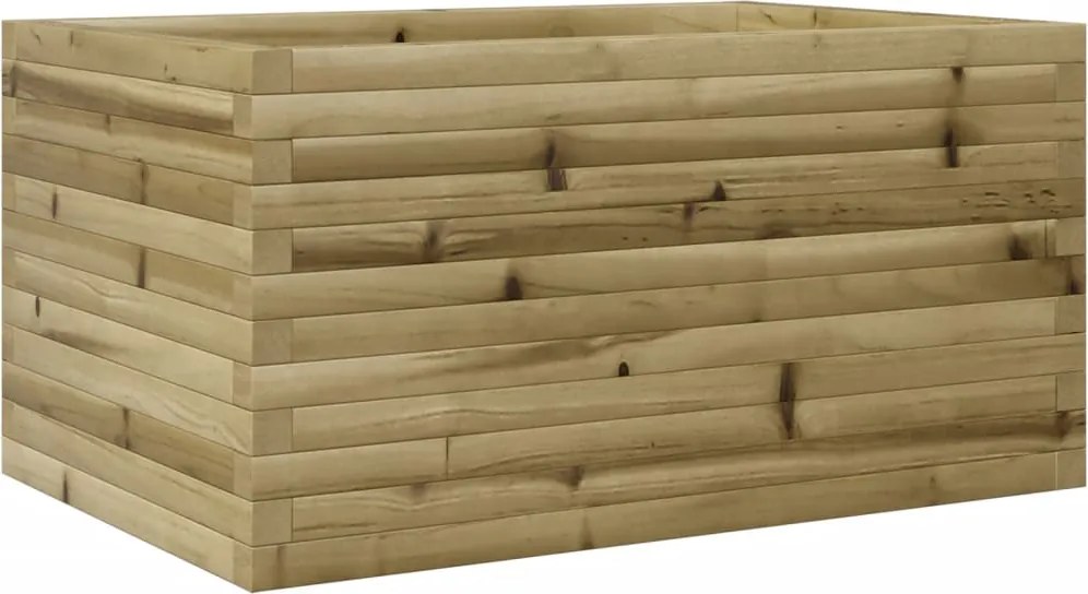 vidaXL impregnált fenyőfa kerti virágláda 90 x 60 x 45,5 cm