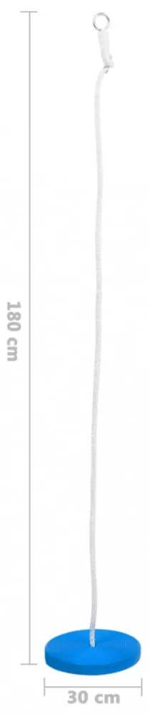 kék tányérhinta 180 cm