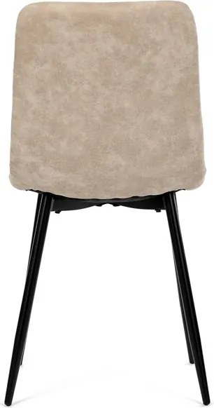 Étkezőszék, bézs, vintage szövet, CT-281 CRM3