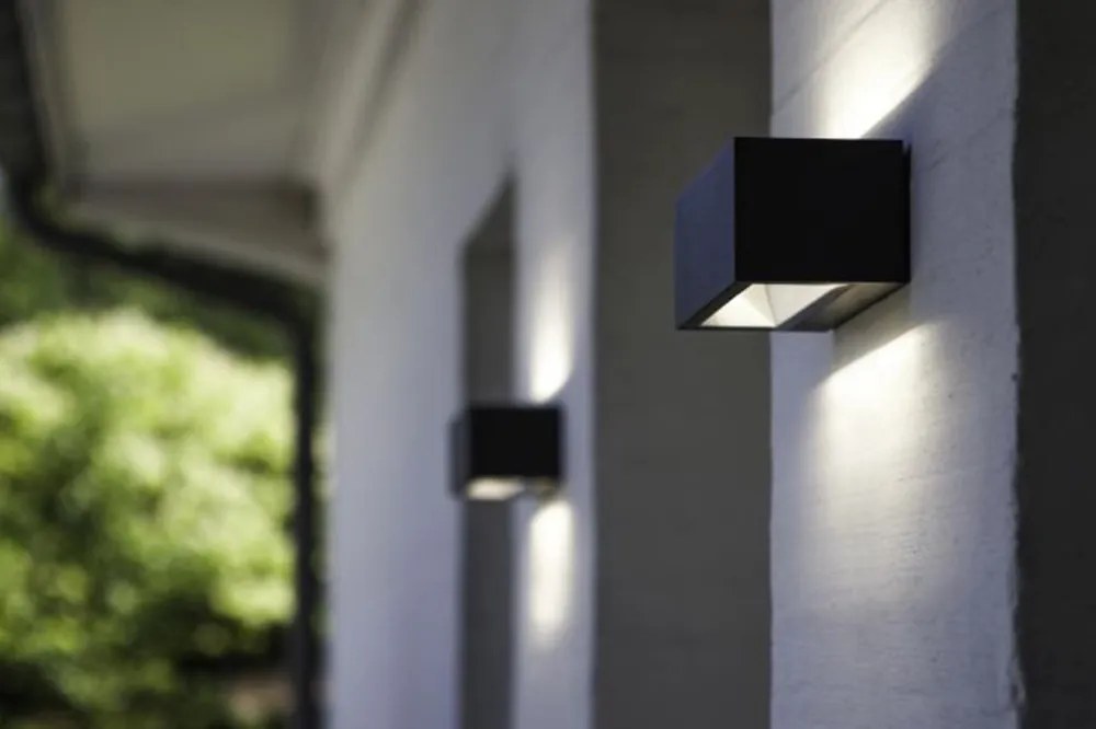 LUTEC 5189113118 GEMINI Modern Kültéri Fali Lámpa LED IP54