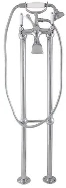 RAV SLEZÁK MORAVA kádkeverő 150 mm-es zuhanykészlettel, króm MK550.5/2