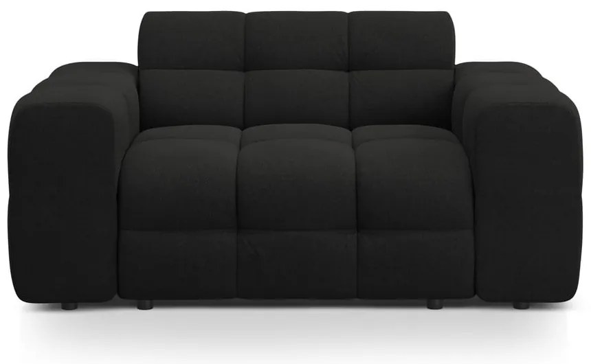 Fekete kanapé 156 cm Kendal – Micadoni