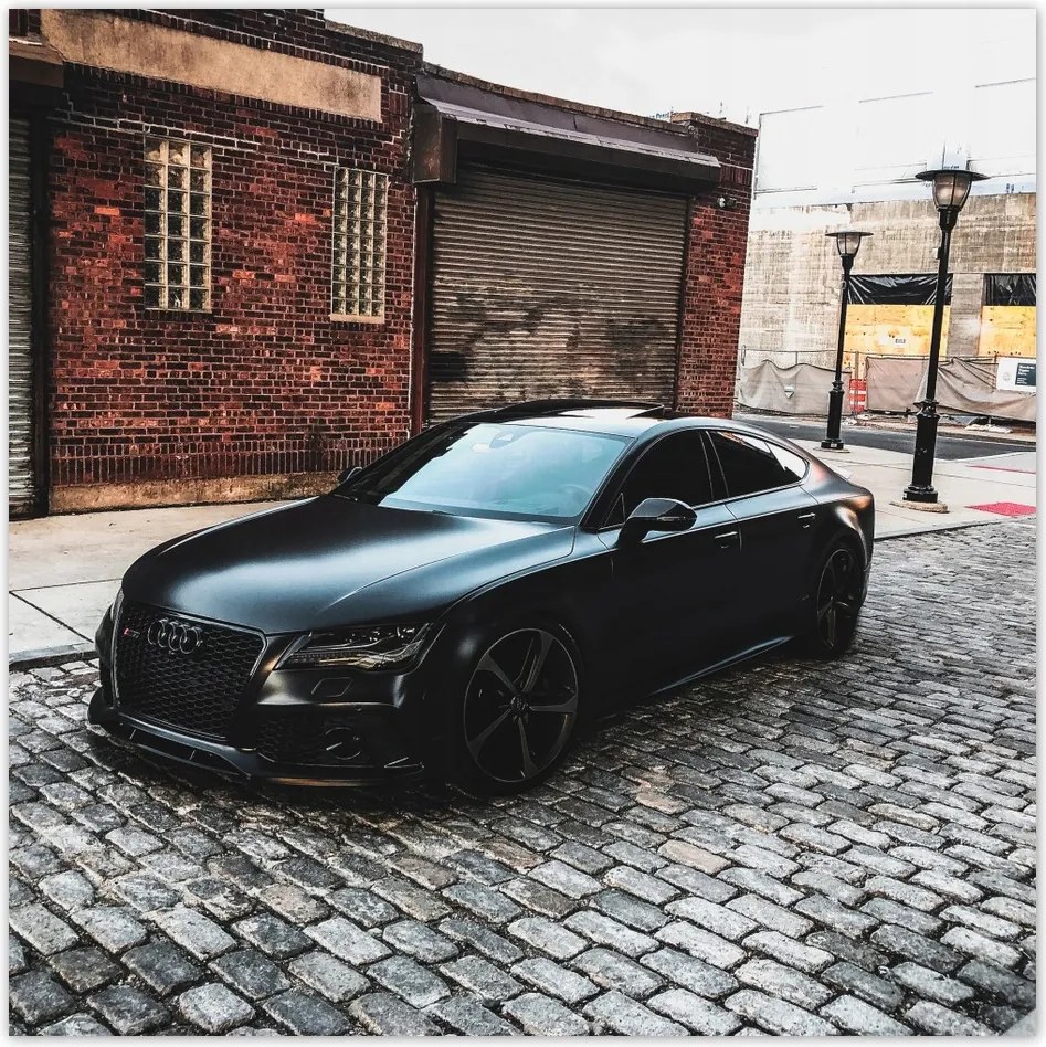 Fotótapéta flizelina 312x312 fekete Audi Rs