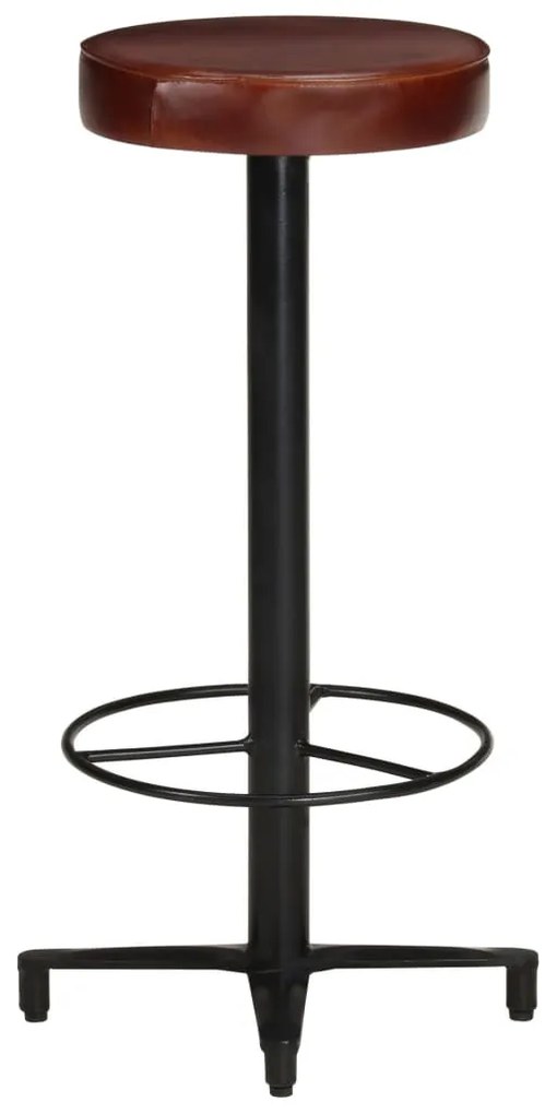 2 db valódi bőr bárszék 76 cm
