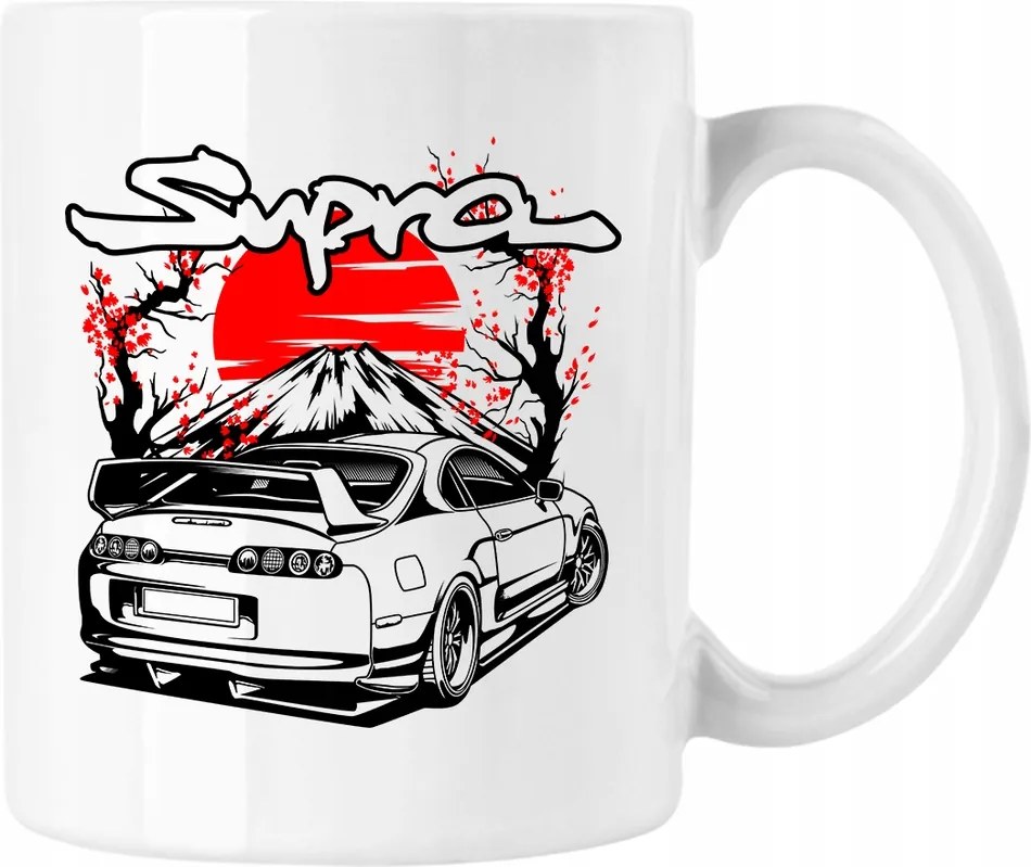 Autós bögre autós Jdm 39 Fehér 330ml