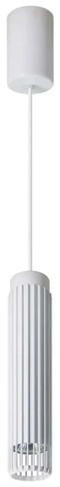 Csillár zsinóron VERTICAL 1xGU10/8W/230V fehér