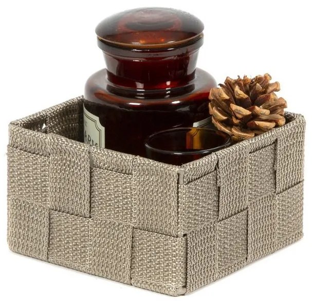 Tárolórendszer Compactor TEX 12 x 12 x 7 cm, fehér