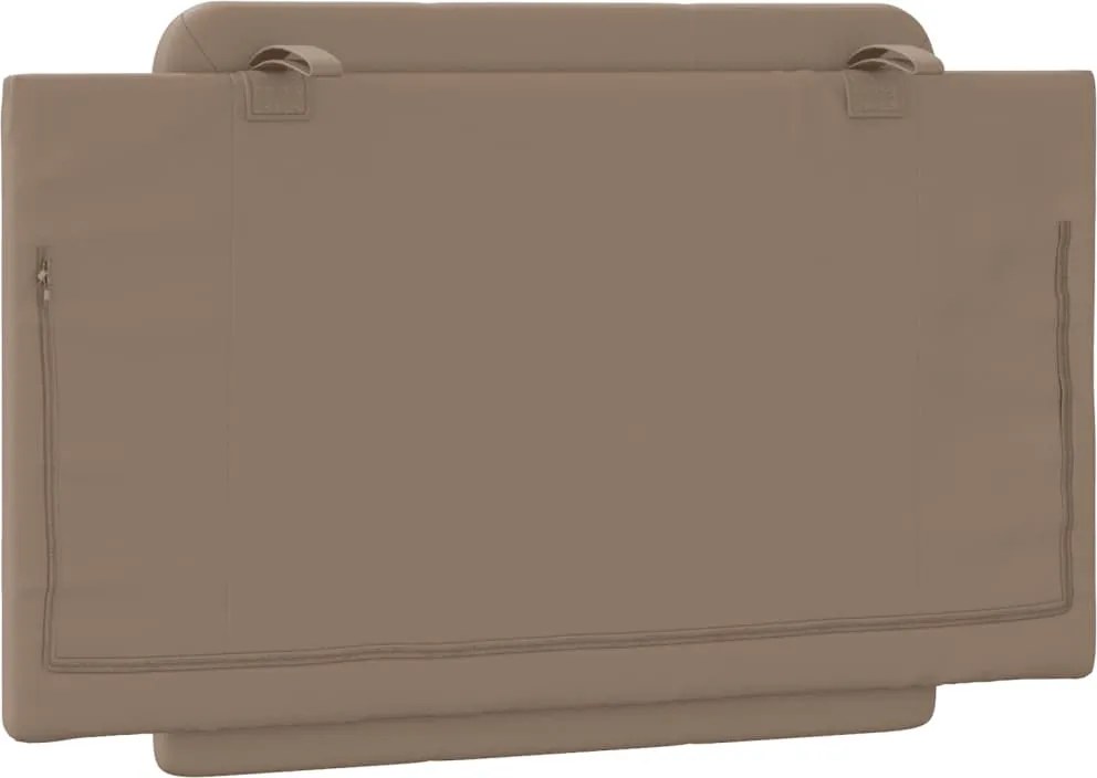 cappuccino színű műbőr fejtámla párna Zadar 90 cm