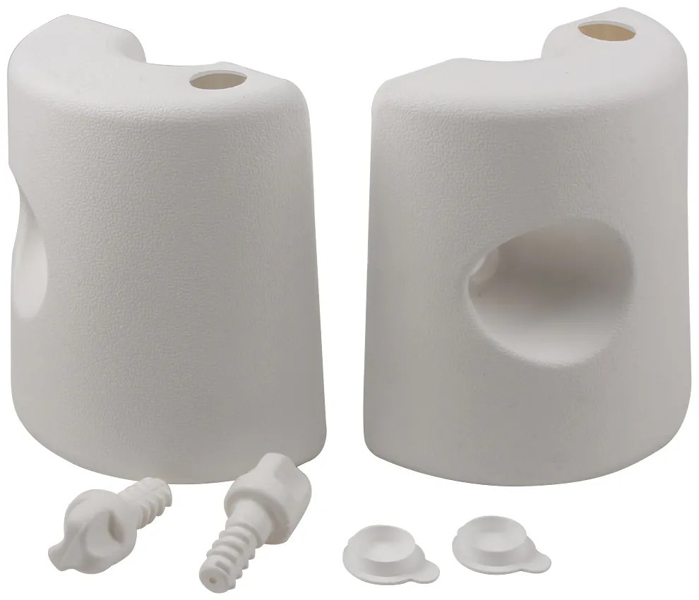 Casaria® Súlykészlet - 4 db fehér