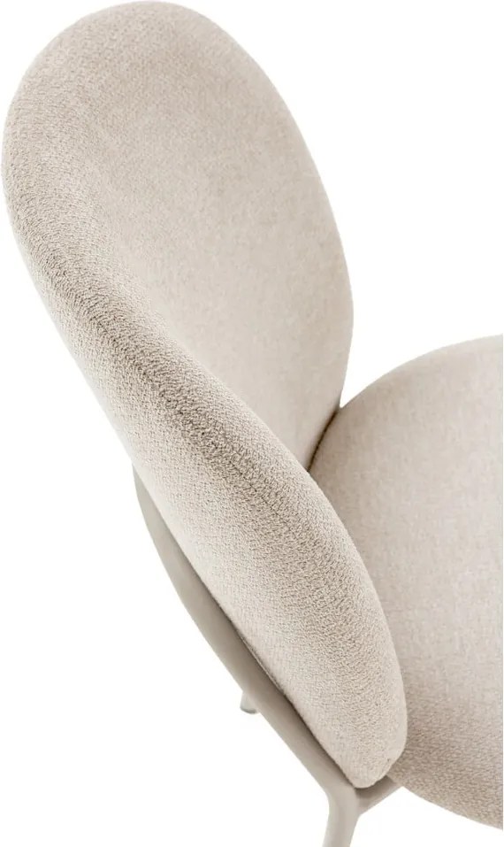 Krémszínű étkezőszék szett 4 db-os Daia – Marckeric