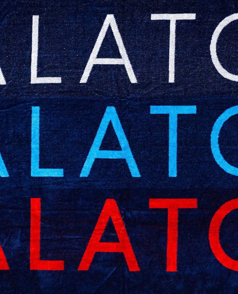 BALATON Strandtörölköző sötétkék 160x86cm