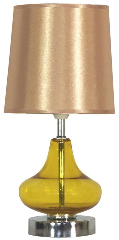 Candellux Asztali lámpa ALLADINA 1xE14/40W/230V bronz CA0480