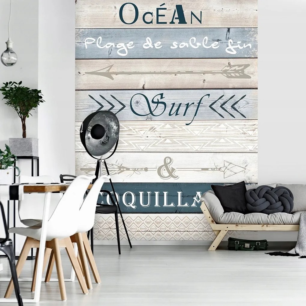 Flizelin fotótapéta 206x275 Feliratos táblák +ragasztó