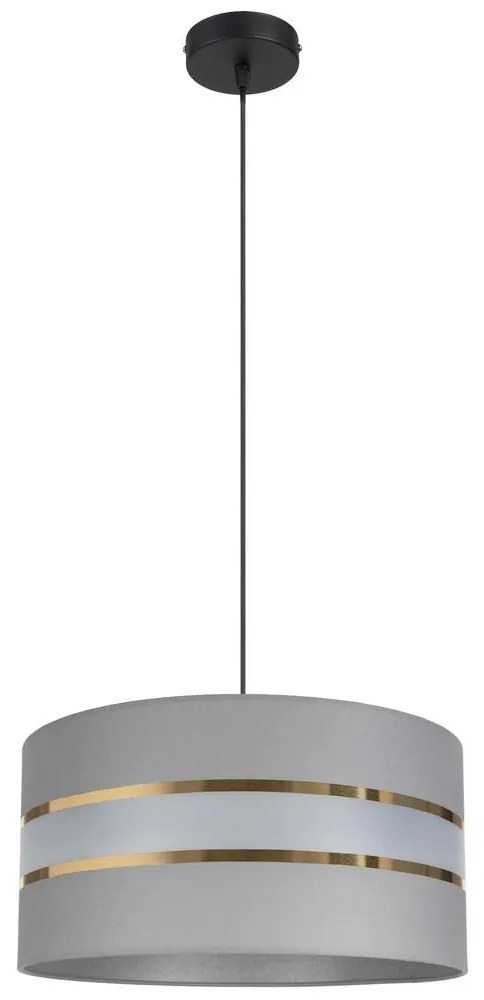 Belis Csillár zsinóron CORAL 1xE27/60W/230V á. 40 cm ezüst BE0650