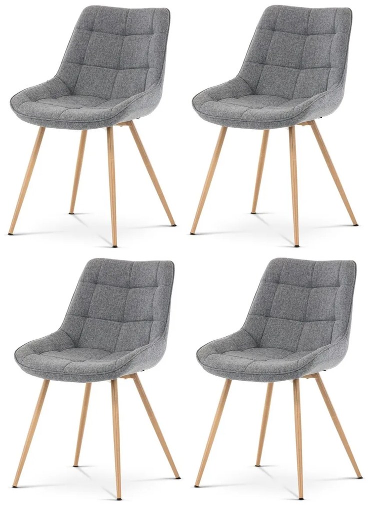 CT-394 GREY2 étkezőszék szett, 4 db