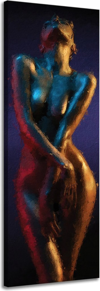 Vászonkép Test és formák Nők Művészet 40x120 cm