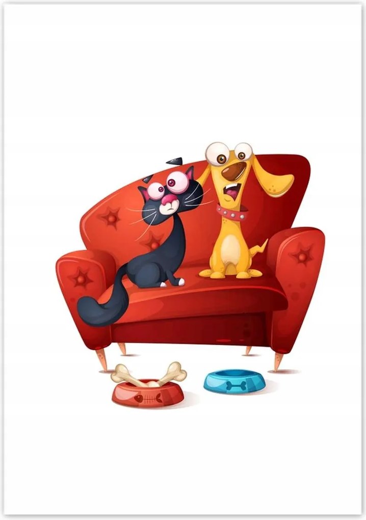 Poszterek 70x100 Cica Cicák Macskák