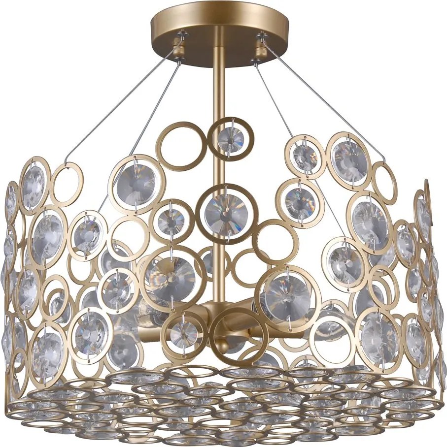 Italux glamour modern függeszték nardo pezsgő itxpnpl-33064-5-ch.g