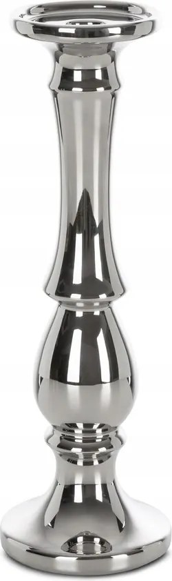 Dekorációs gyertyatartó Joly 10x32 Eurofirany ezüst klasszikus forma