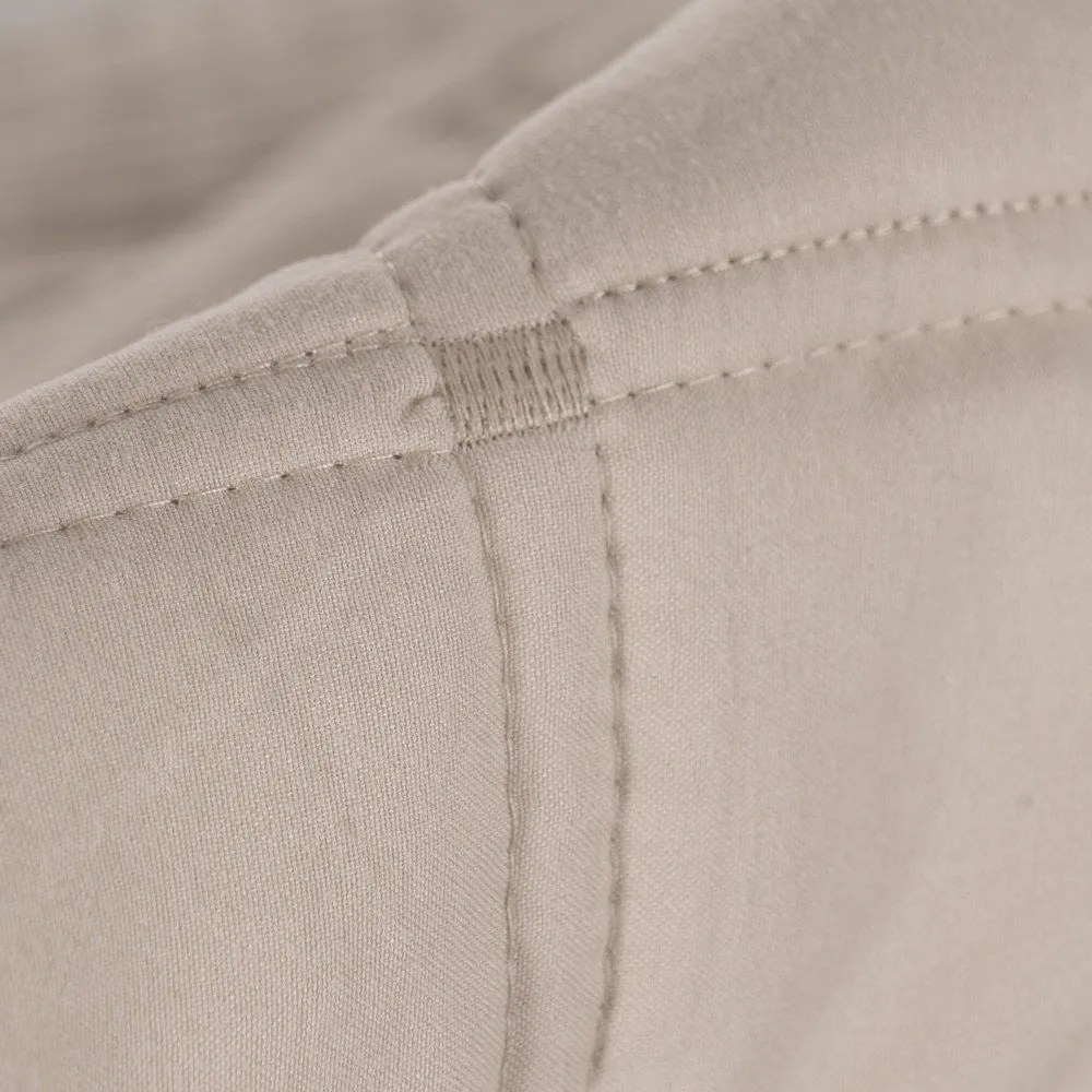 Bézs steppelt ágytakaró 180x260 cm – Ixia