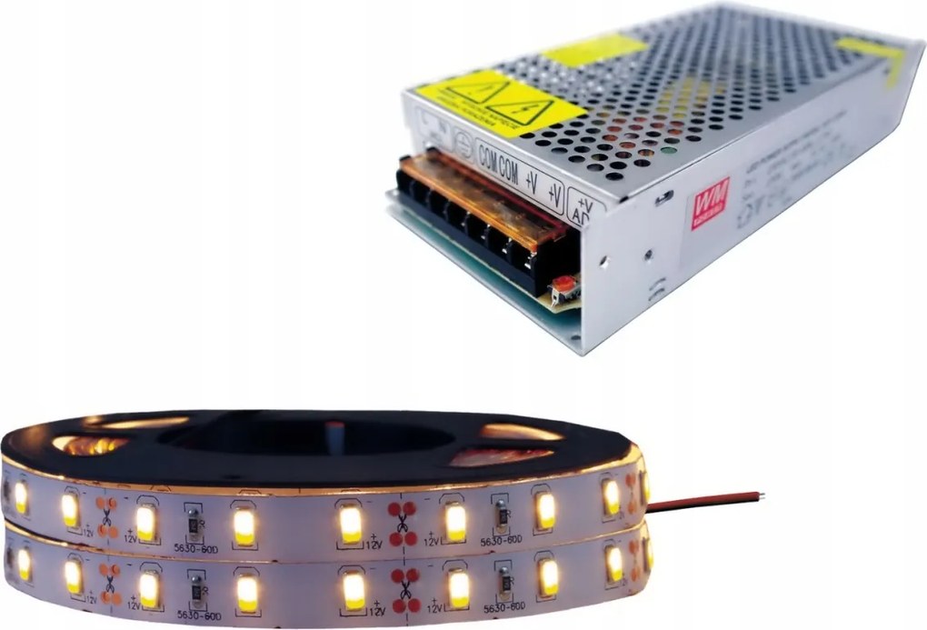 Mennyezeti Led világítás 300D 5630 fehér Meleg 10m