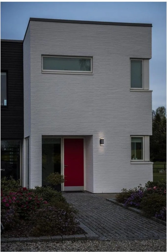 NORDLUX 45331003 ELM Modern Kültéri Fali Lámpa Fekete GU10 IP44