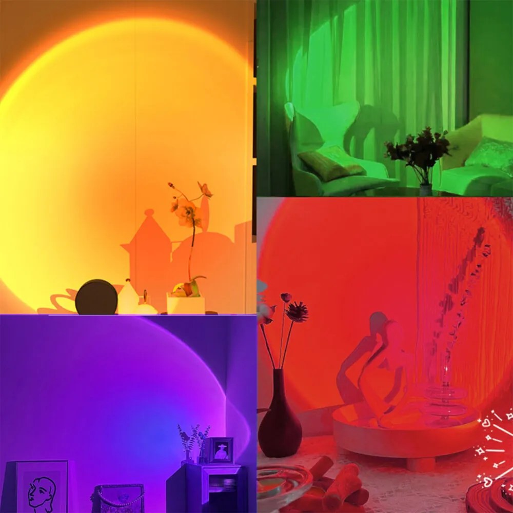 DexXer Színes LED lámpa távirányítóval - RGB
