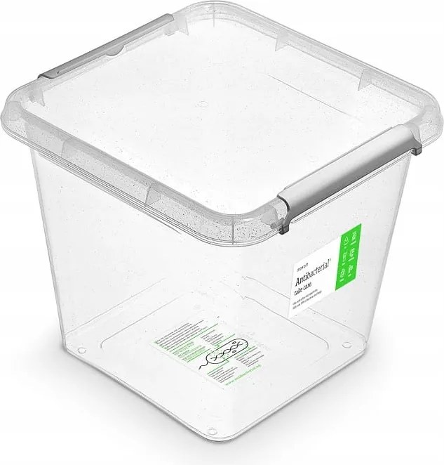 Ételtároló tartály Antibakteriális 13 l négyszögletes