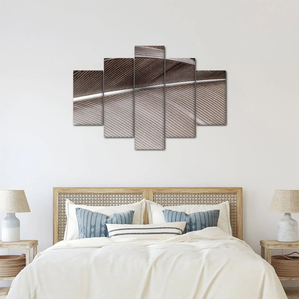 Absztrakt kép szálak (150x105 cm)
