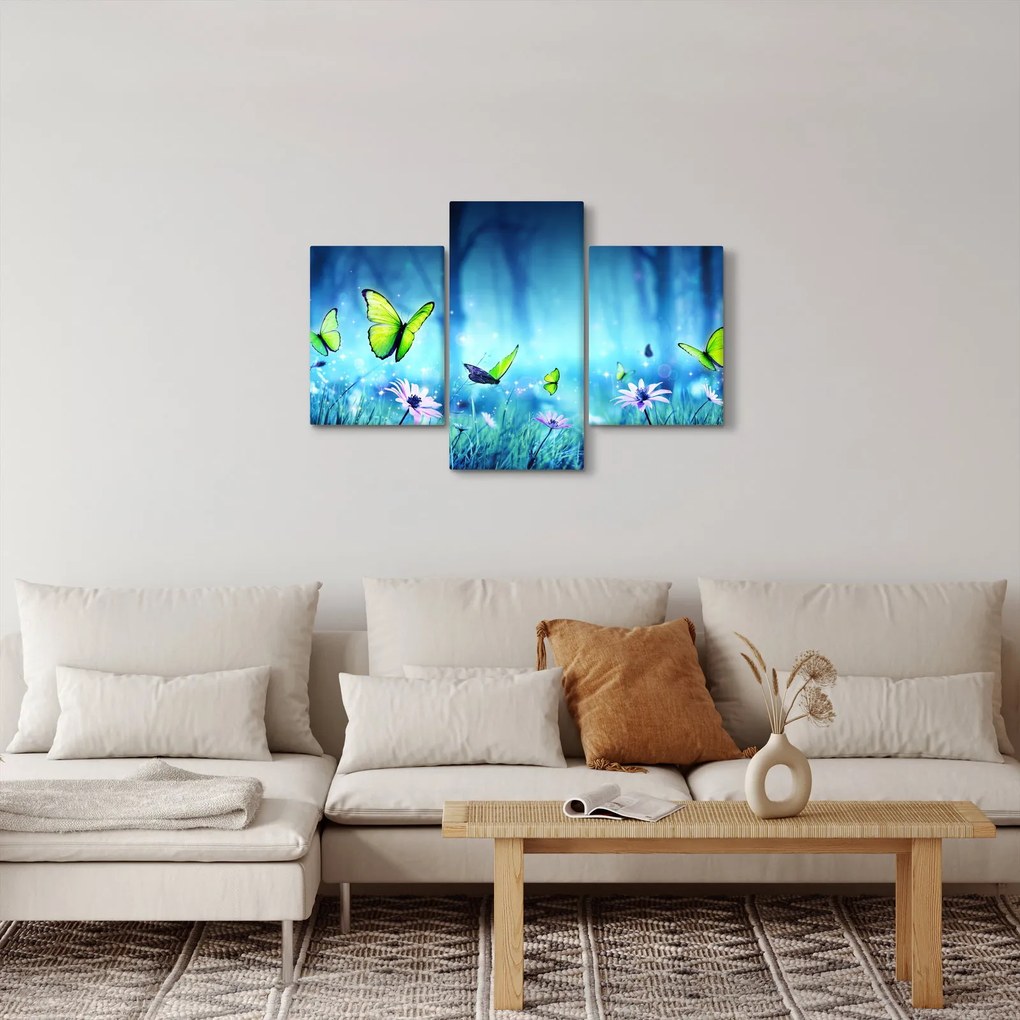 Kép - Misztikus erdei tisztás (90x60 cm)