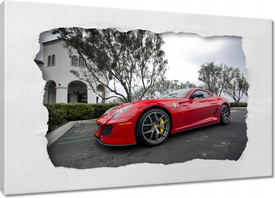 Vászonkép 120x80 Vörös Ferarri