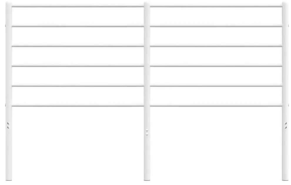 fehér fém fejtámla 160 cm
