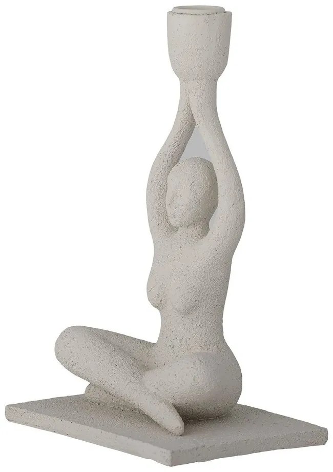 Polirezin gyertyatartó Lucie - Bloomingville