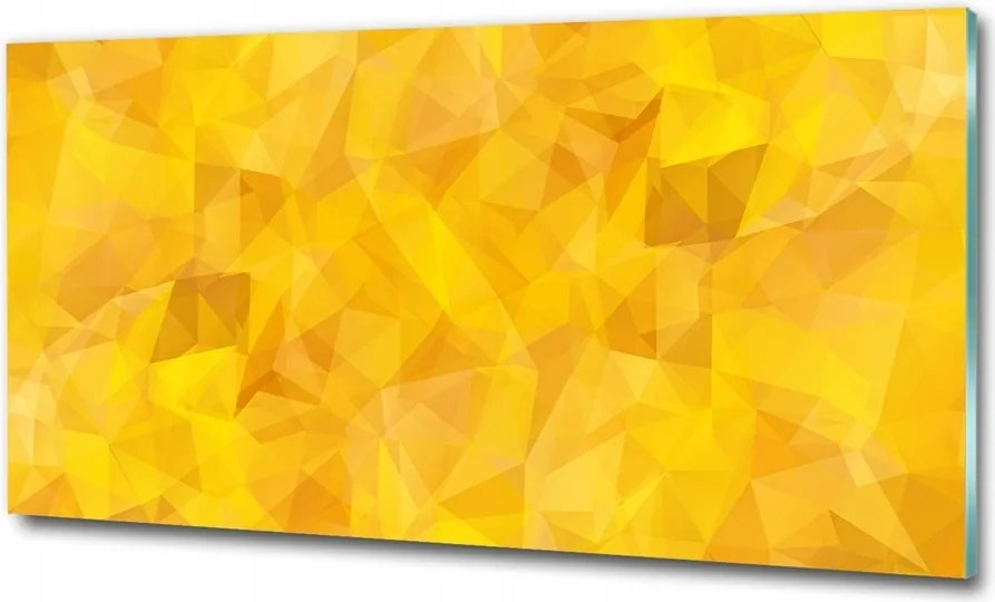 Fotó üvegfestmény Absztrakt háromszögek 100x70