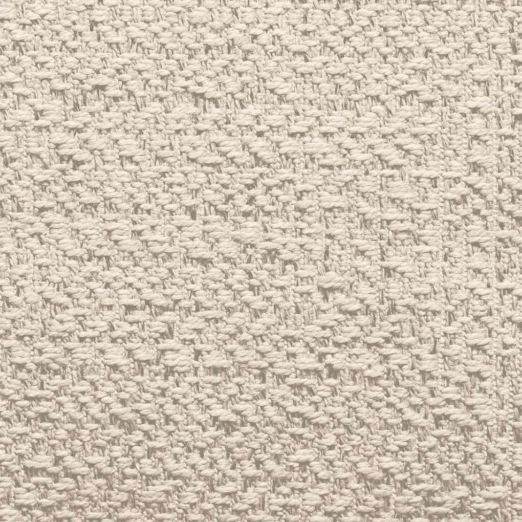 ZIZUR krém juta hatású beltéri és kültéri szőnyeg 120x120 cm