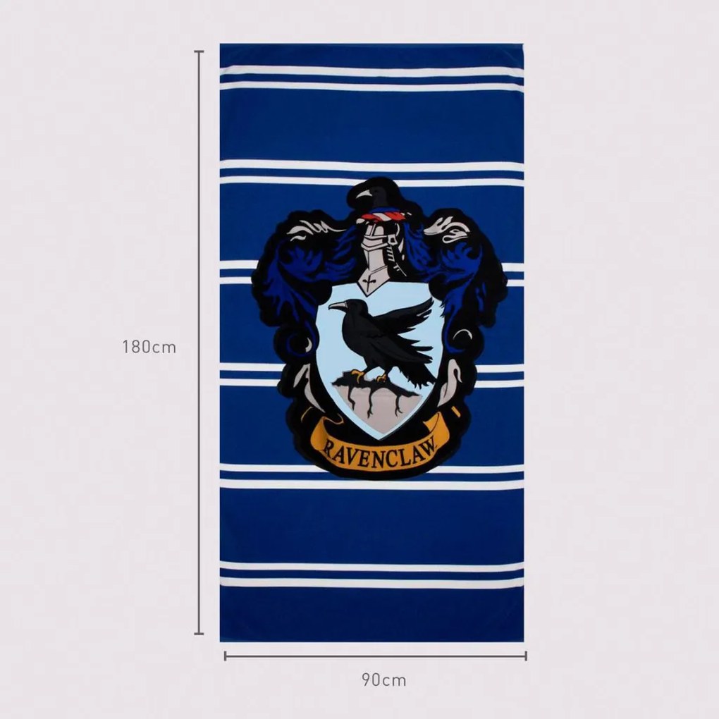 Harry Potter Ravenclaw fürdőlepedő, strand törölköző 90x180cm (Fast Dry)