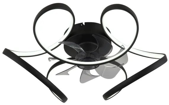 Globo 03638 - LORIS LED mennyezeti ventilátor 40W 3000-6000K + távirányító